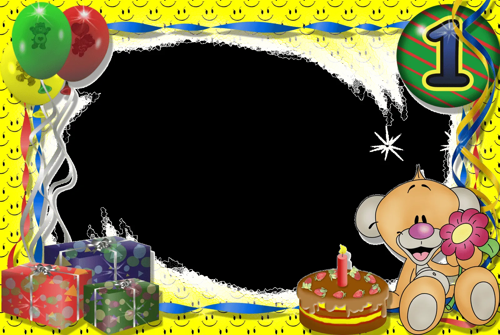 Molduras de aniversário - Imagui