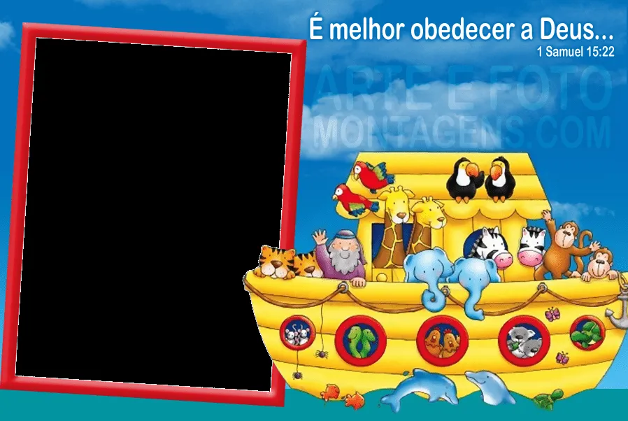 Molduras para fotos GRÁTIS | Infantis - ArteeFotoMontagens