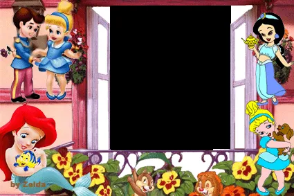 Molduras para fotos de princesas - Imagui