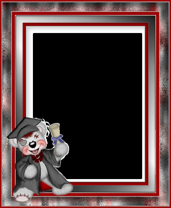 Molduras frames digitais em png de ursinhos para crianças, bebês ... Molduras frames digitais em png de ursinhos para crianças, bebês ...