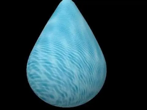 Molécula de agua 3D - YouTube