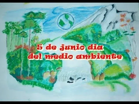 MOM PETIT....♥DIBUJO DE DIA DEL MEDIO AMBIENTE - YouTube MOM PETIT....♥DIBUJO DE DIA DEL MEDIO AMBIENTE - YouTube
