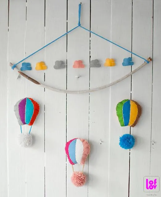 Mon petit Piu-Piu: Móviles Handcrafted para niños Soñadores