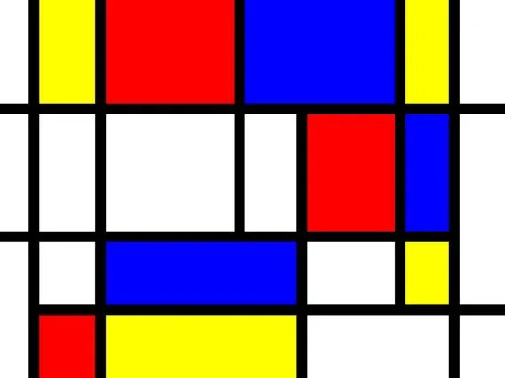 Mondrian Modern Grid - Lessons - TES