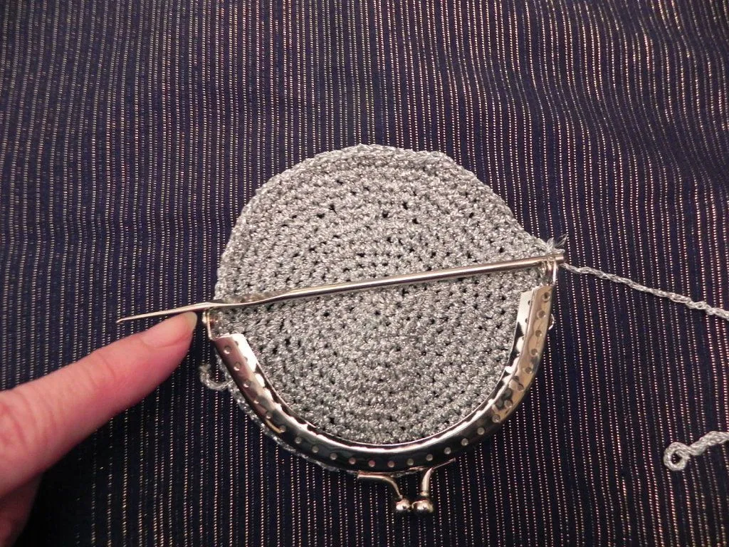 PASO A PASO DE UN MONEDERO DE CROCHET CON BOQUILLA METALICA ...