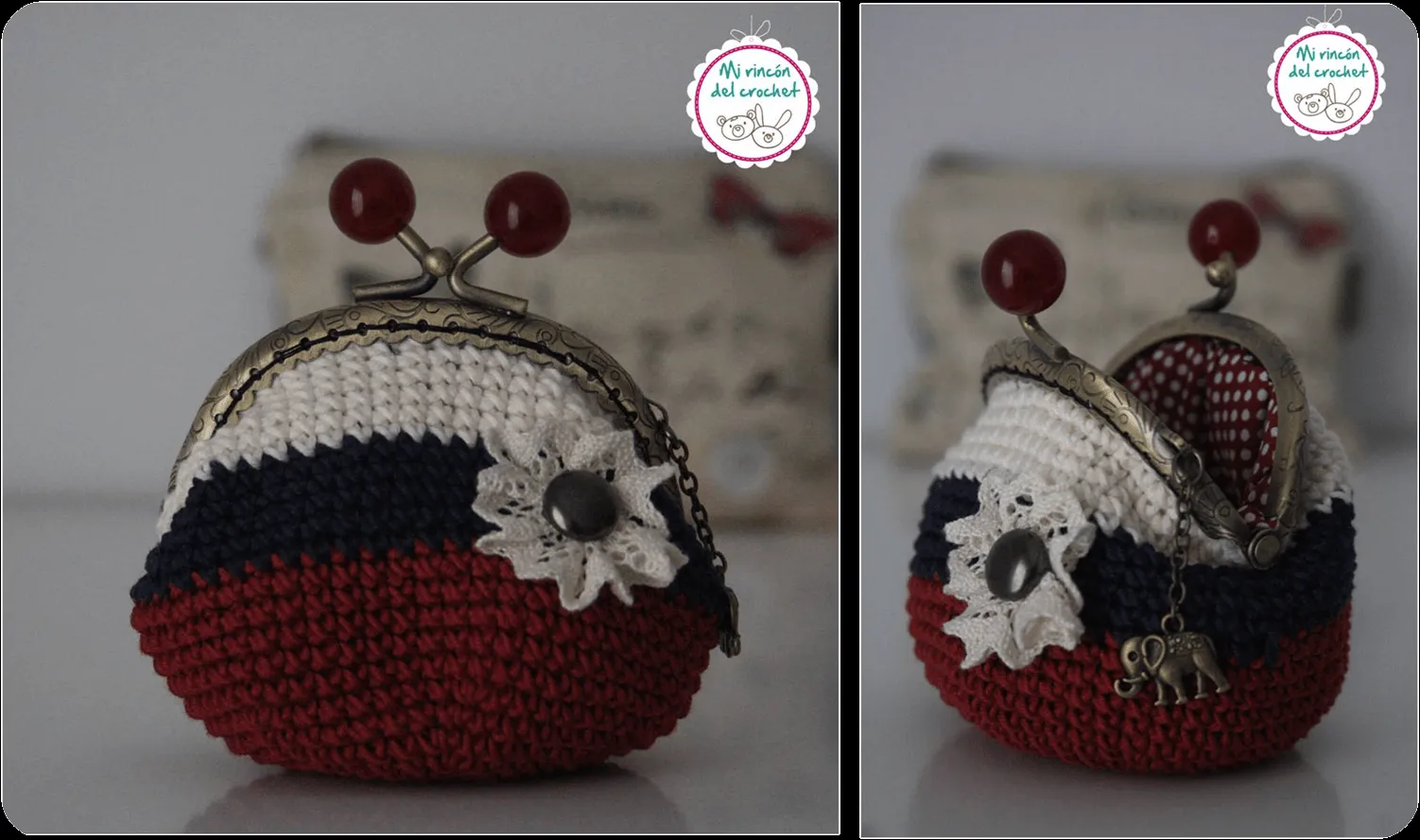 MONEDEROS &amp; BOLSOS | Mi rincón del Crochet | Página 5