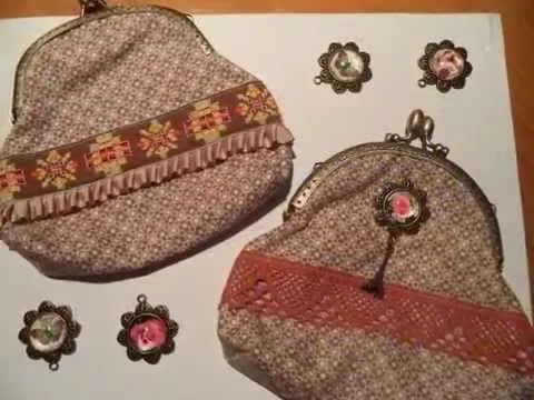 Monederos boquilla metálica estilo vintage. 2014 - YouTube Monederos boquilla metálica estilo vintage. 2014 - YouTube
