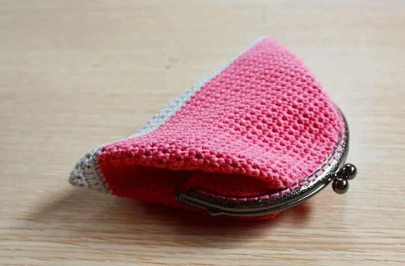 Monederos de crochet paso a paso