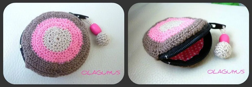 Tejido a gancho en monedero con patrones - Imagui