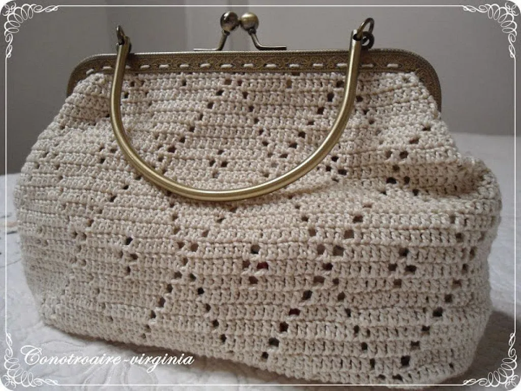 patron bolso boquilla (2) | Aprender manualidades es facilisimo.