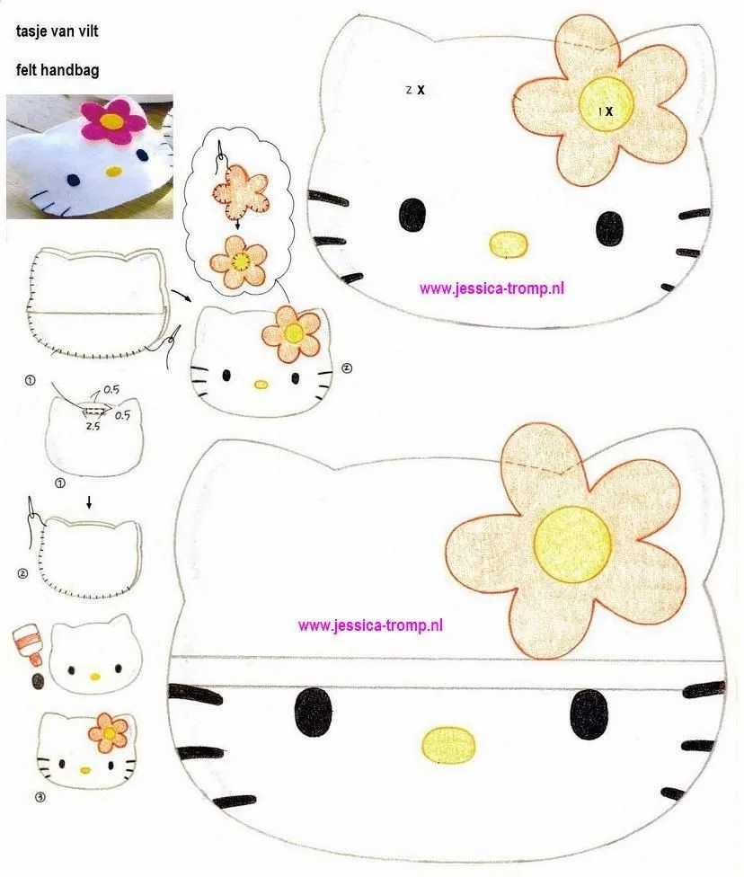 Monederos de Hello Kitty. Tutorial con plantilla. - Ideas y material gratis para fiestas y celebraciones Oh My Fiesta! Monederos de Hello Kitty. Tutorial con plantilla. - Ideas y material gratis para fiestas y celebraciones Oh My Fiesta!