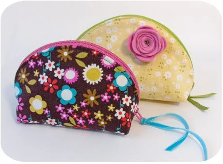 Patrones monederos patchwork - Imagui