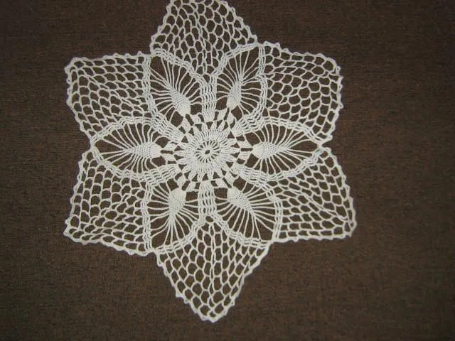 Mónica Tejidos: Carpetas a crochet Mónica Tejidos: Carpetas a crochet