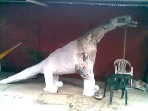 como hacer un monigote DINOSAURIO.mp4 - YouTube como hacer un monigote DINOSAURIO.mp4 - YouTube
