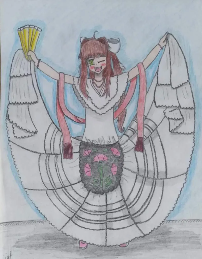Monika con traje típico de Veracruz | •¡Doki Doki Literature Club!• Amino Monika con traje típico de Veracruz | •¡Doki Doki Literature Club!• Amino