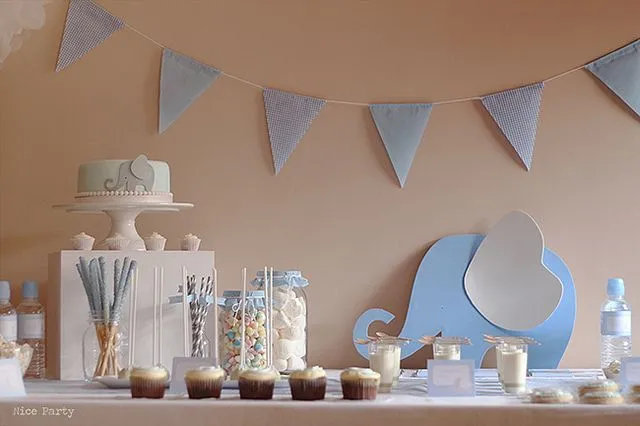 Es monísima esta decoración de mesa para bautizo de Nice Party ... Es monísima esta decoración de mesa para bautizo de Nice Party ...