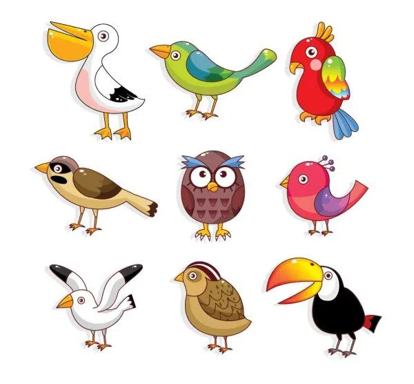 Nombres de aves de caricaturas - Imagui
