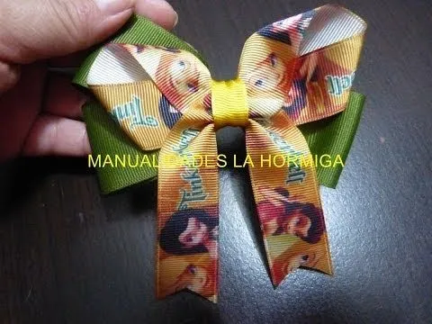 como hacer un moño corbata facil en liston para el cabello Video ... como hacer un moño corbata facil en liston para el cabello Video ...