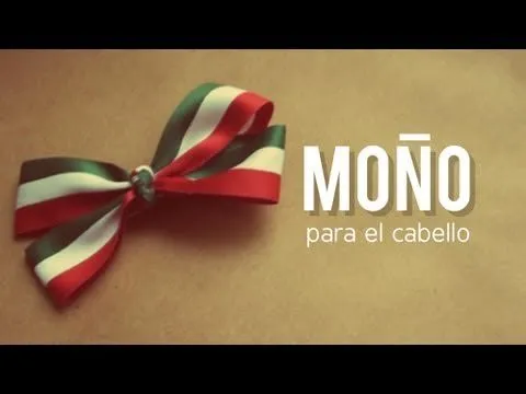 Moño doble para el cabello - Viva Mexico! - YouTube