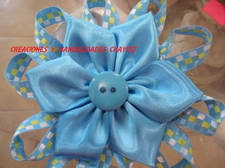 Moños con liston de organza | ★DIY Crafts and Decoratión ...
