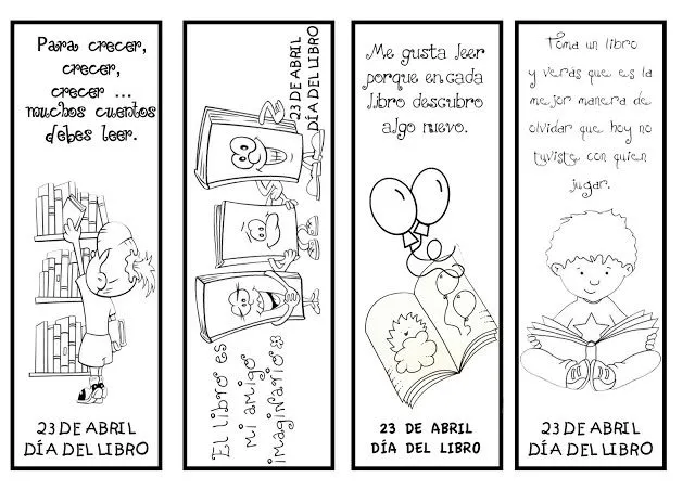 Dibujos para colorear de bibliotecas escolares - Imagui