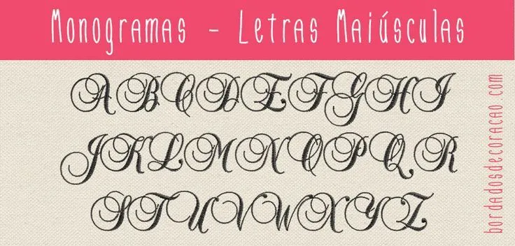 Monograma Bordado en Pinterest | Fuentes De Bordado, Patrones De ... Monograma Bordado en Pinterest | Fuentes De Bordado, Patrones De ...