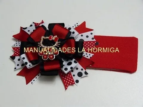 moños boutique en con flores en cinta para el cabello- lazos ... moños boutique en con flores en cinta para el cabello- lazos ...