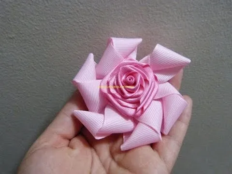 moños dobles en cinta organza, para el cabello paso a paso ... moños dobles en cinta organza, para el cabello paso a paso ...