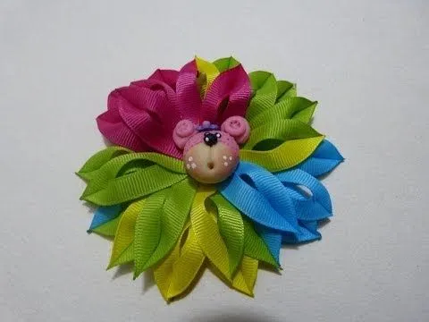 Moños y flores de raso PlayList