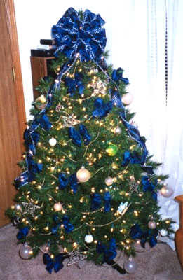 Cómo hacer moños y lazos para el árbol de Navidad.