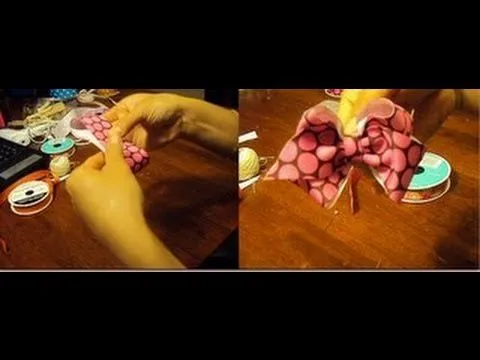 Como hacer Moños de Liston Para El Cabello - YouTube Como hacer Moños de Liston Para El Cabello - YouTube