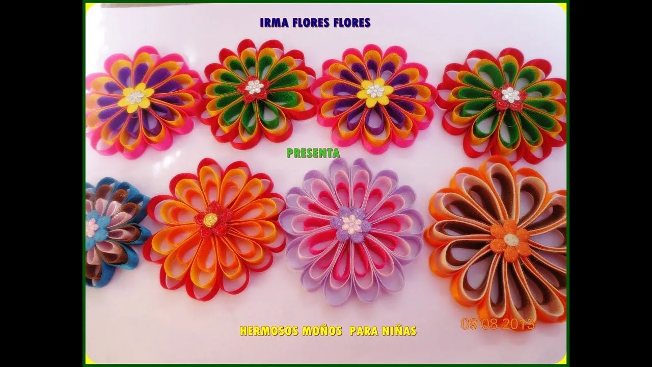 MOÑOS PARA NIÑAS PASO A PASO - YouTube