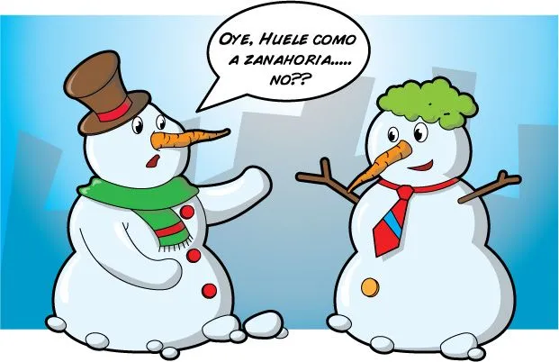 Monitos de nieve - Imagui