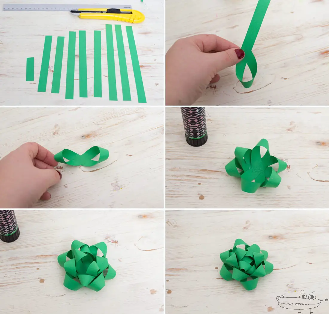 Moños para regalo fácil - Manualidades Infantiles Moños para regalo fácil - Manualidades Infantiles