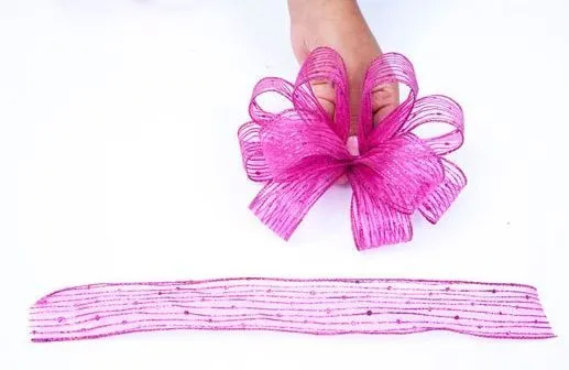Moños de regalo con listón de alambre ~ lodijoella Moños de regalo con listón de alambre ~ lodijoella