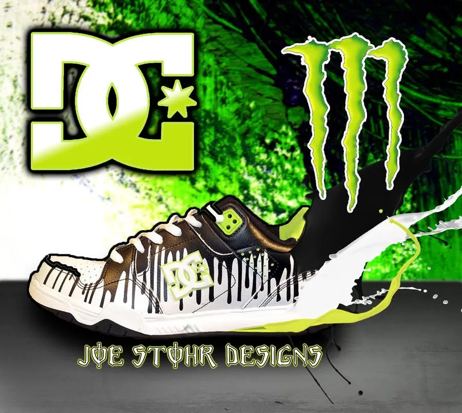 Monster Dc Logo Wallpaper | coolstyle wallpapers.