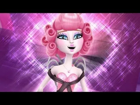 Monster High C.A Cupid Makeup Tutorial - YouTube
