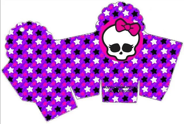 Monster High: cajas para imprimir gratis. | Monster High Party ... Monster High: cajas para imprimir gratis. | Monster High Party ...