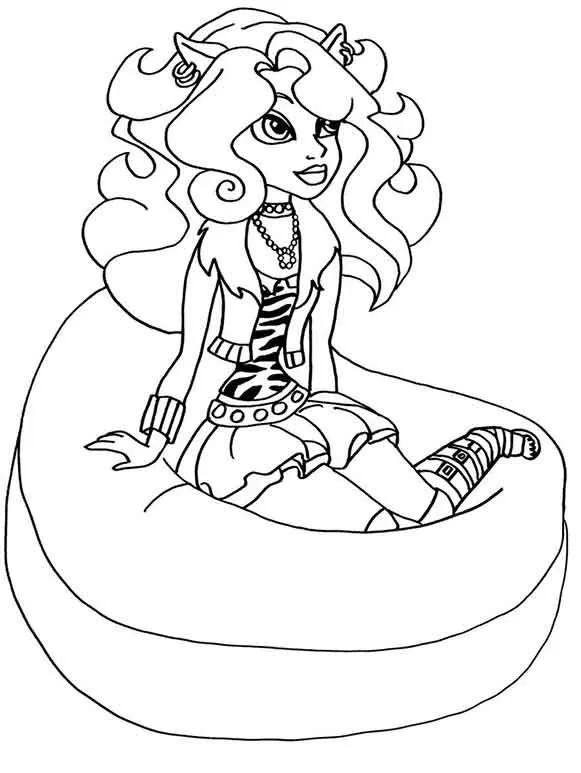Monster High Coloring things and games on Pinterest | Monster High, C…