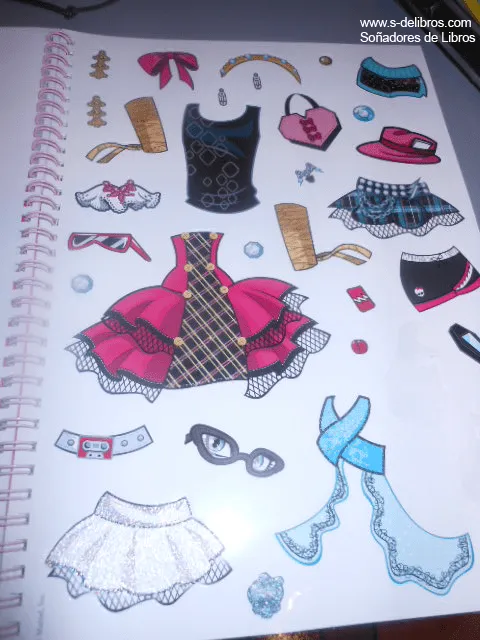 Reseña - Monster High: Diseños de miedo y Maquillajes ... Reseña - Monster High: Diseños de miedo y Maquillajes ...