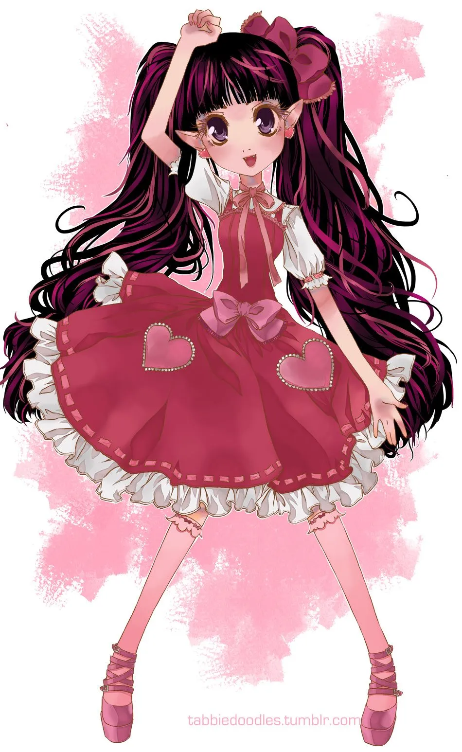 monster high: Draculaura versión manga
