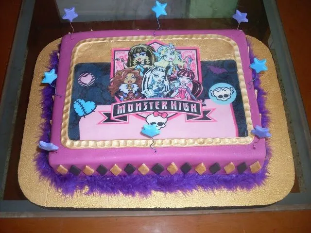 Monster High Freaky Fab Blog: Pasteles de Monster High parte 2 Monster High Freaky Fab Blog: Pasteles de Monster High parte 2