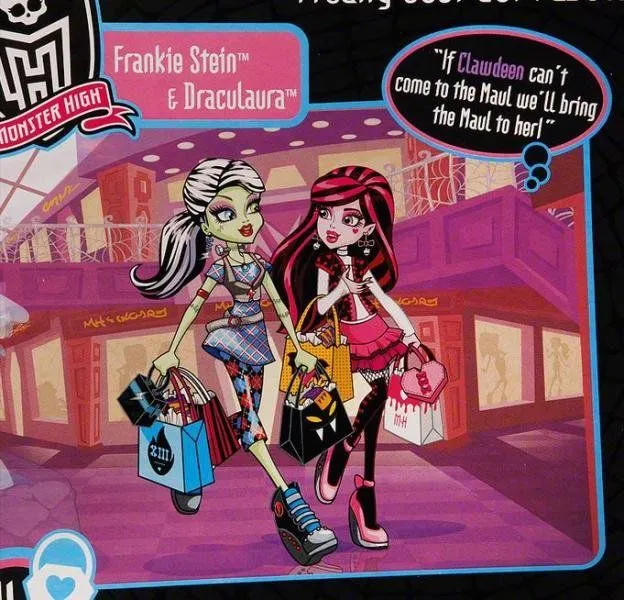 Monster High: Nueva imagen de Frankie Stein y Draculaura en Dia en el ...