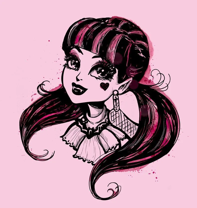 Monster High-Pretty : Nuevas imagenes de Draculaura