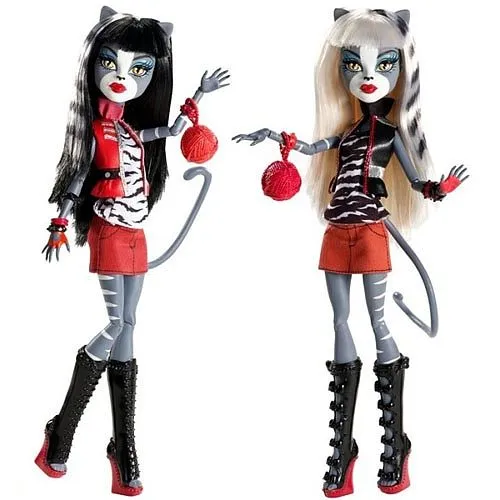 Monster High-Pretty : Monster High Purrsephone y Meowlody ...