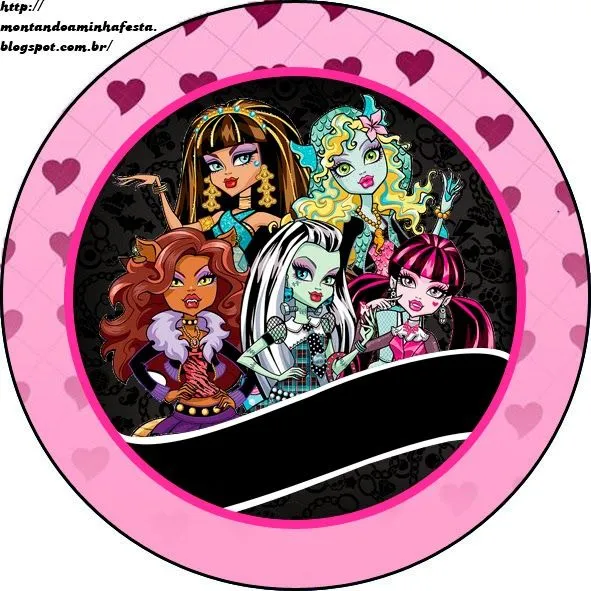 Monster High: Toppers y Etiquetas para Candy Bar para Imprimir ... Monster High: Toppers y Etiquetas para Candy Bar para Imprimir ...