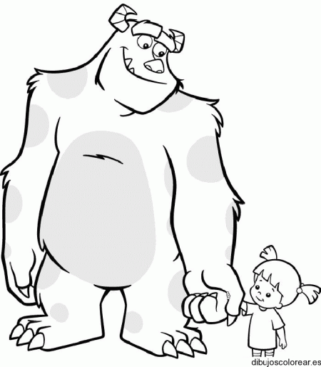 Imagenes de Boo Monster INC para colorear - Imagui Imagenes de Boo Monster INC para colorear - Imagui