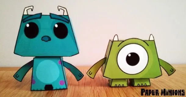 monster inc dibujos a mano - Buscar con Google | Caritas ...