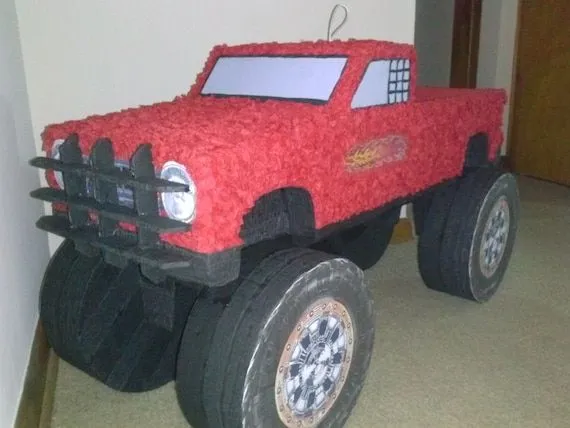 Monster Truck Pinata por PinataVille en Etsy