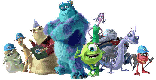 Monsters inc Gifs. Disney Gifs
